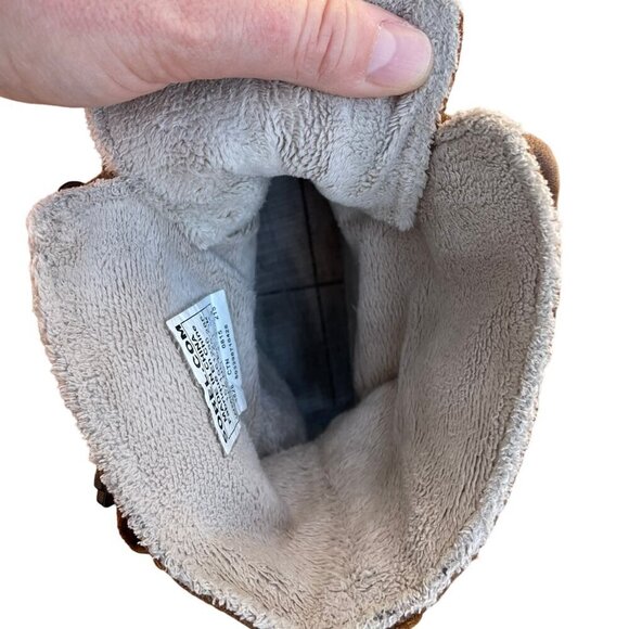 Sorel Fancy Lace II Duck Boots Brown NL2125-286 Women's Size 7, Waterproof Rain - Picture 10 of 16